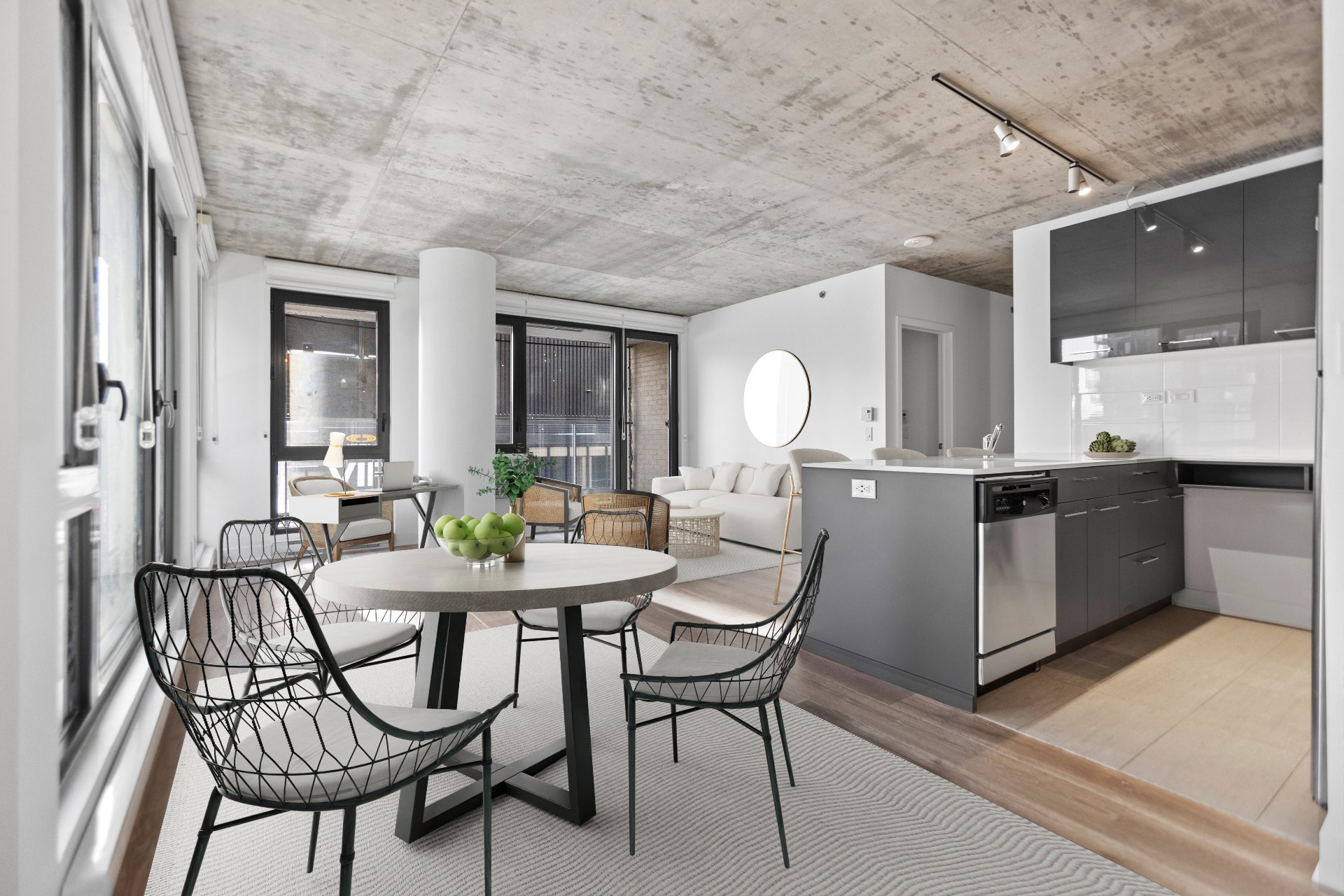 Montréal (Ville-Marie), QC H3H 0A2, Canada, 2 Bedrooms Bedrooms, ,2 BathroomsBathrooms,Residential,Active,235269