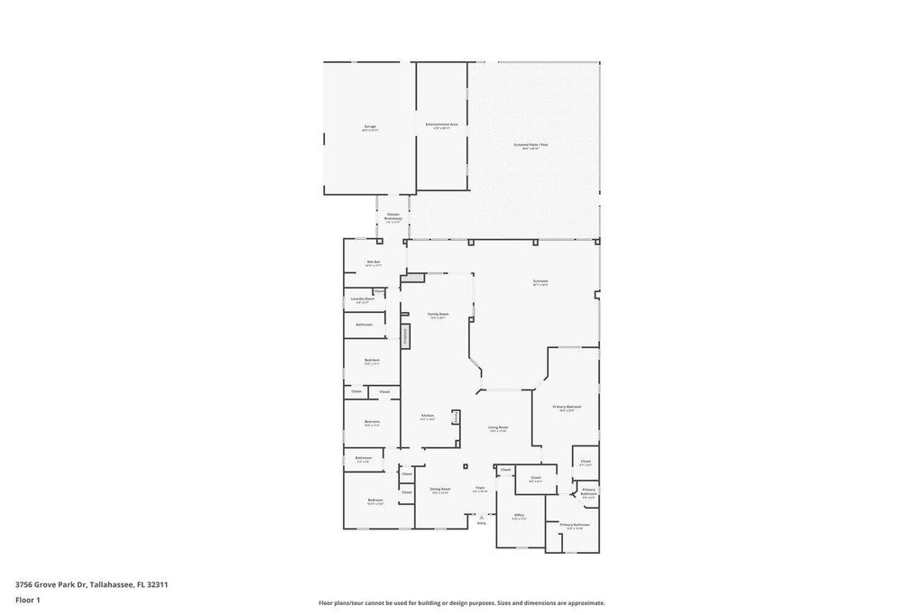 Photo of 3756 Grove Park, Tallahassee, FL 32311 (MLS # 399856)