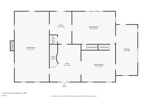 Tiny photo for 1412 Fairway Drive, Tallahassee, FL 32301 (MLS # 395241)