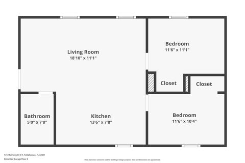 Tiny photo for 1412 Fairway Drive, Tallahassee, FL 32301 (MLS # 395241)