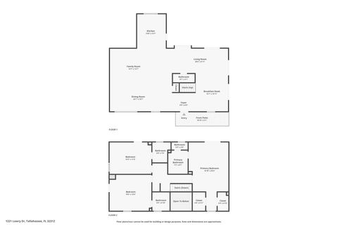 Tiny photo for 1221 Lowry Drive, Tallahassee, FL 32312 (MLS # 398216)
