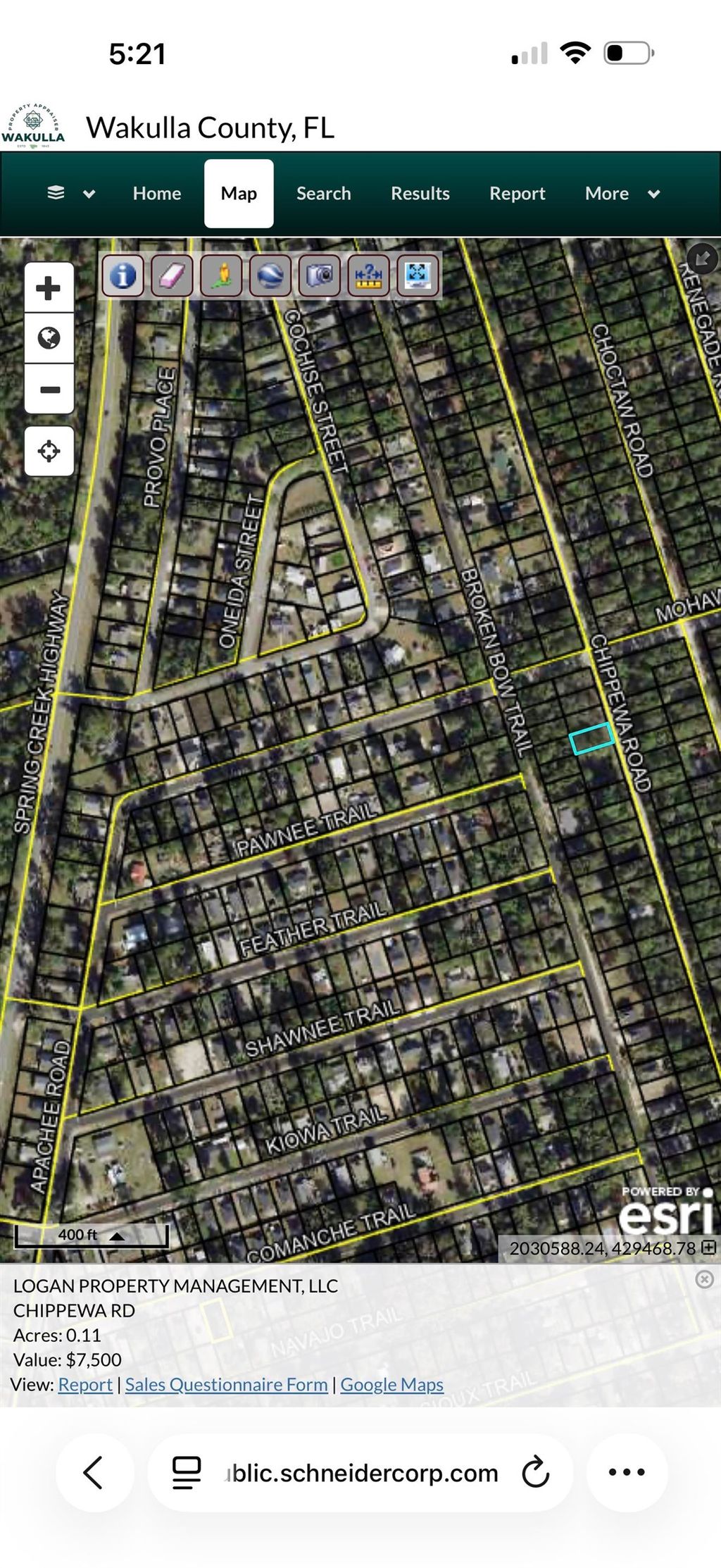 Photo of XX Chippewa Road, Crawfordville, FL 32327 (MLS # 398391)