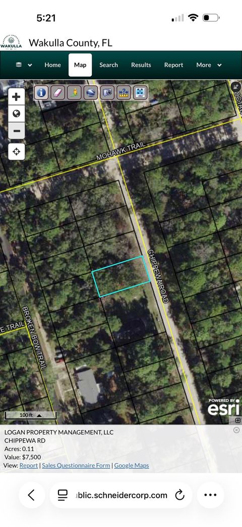 XX Chippewa Road Crawfordville FL 32327