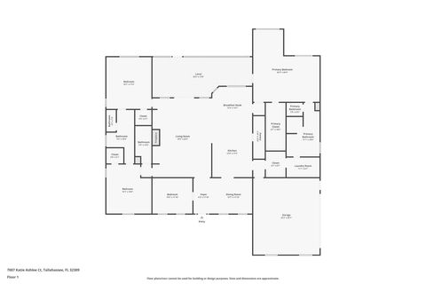 Tiny photo for 7007 Katie Ashlee Court, Tallahassee, FL 32309 (MLS # 386618)