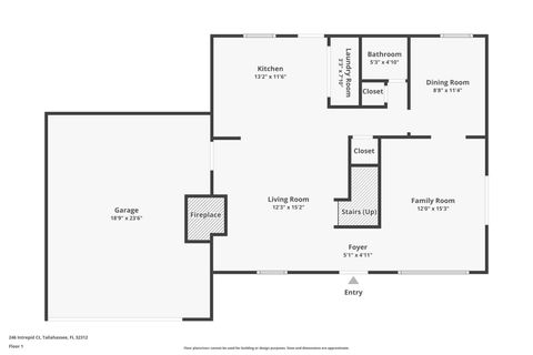 Tiny photo for 246 Intrepid Court, Tallahassee, FL 32312 (MLS # 392506)