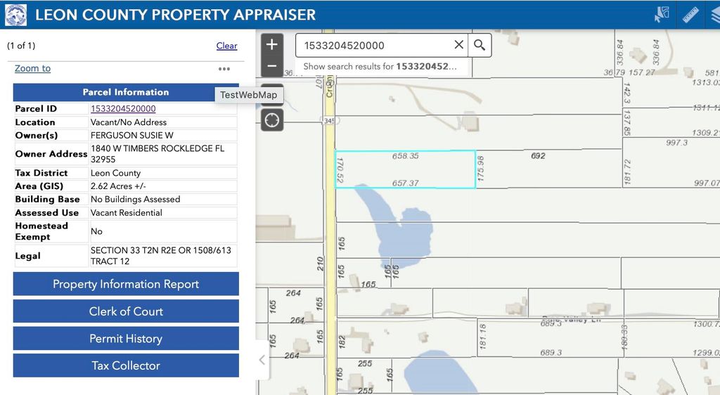 Photo of 0 Crump Road, Tallahassee, FL 32309 (MLS # 393127)