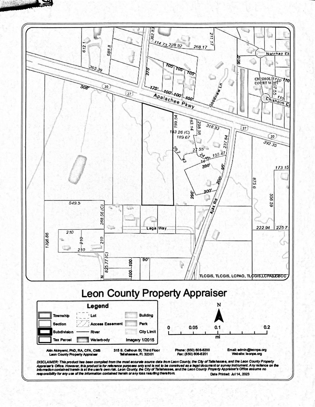 Apalachee Parkway, Leon County, FL 32311 MLS 361208 Listing