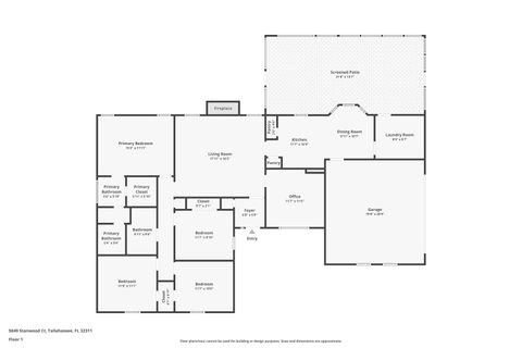 Tiny photo for 5049 STANWOOD Court, Tallahassee, FL 32311 (MLS # 399628)