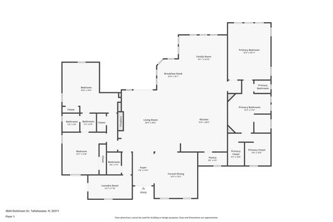 Tiny photo for 3044 DICKINSON Drive, Tallahassee, FL 32311 (MLS # 390325)