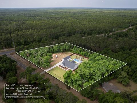 Tiny photo for 195 Coe Landing Road, Tallahassee, FL 32310 (MLS # 390758)