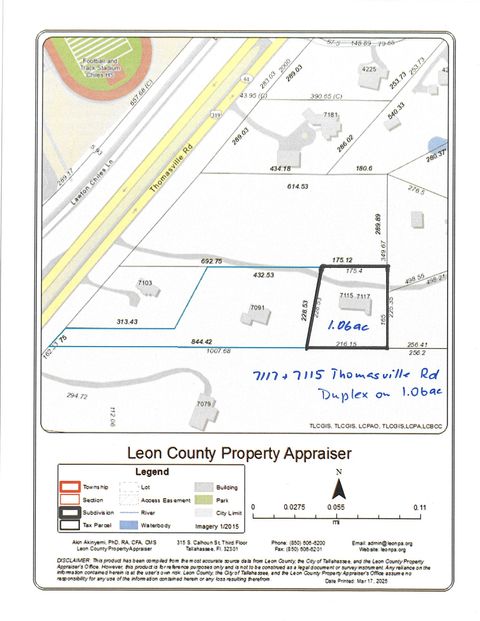 Tiny photo for 7115+7117 THOMASVILLE Road #0, Tallahassee, FL 32312 (MLS # 383291)
