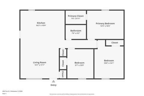 Tiny photo for 4024 Tara Drive, Tallahassee, FL 32303 (MLS # 401337)