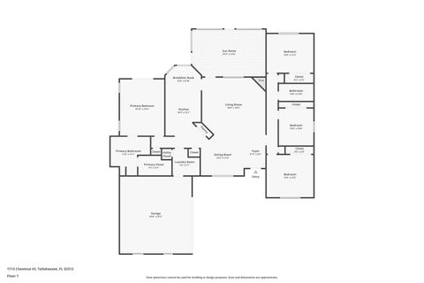 Tiny photo for 1713 Chestnut Hill, Tallahassee, FL 32312 (MLS # 398986)