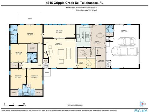 Tiny photo for 4315 Cripple Creek Road, Tallahassee, FL 32309 (MLS # 400120)