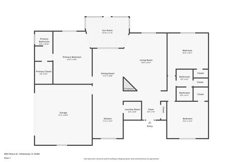 Tiny photo for 2853 Ohara Drive, Tallahassee, FL 32309 (MLS # 402671)