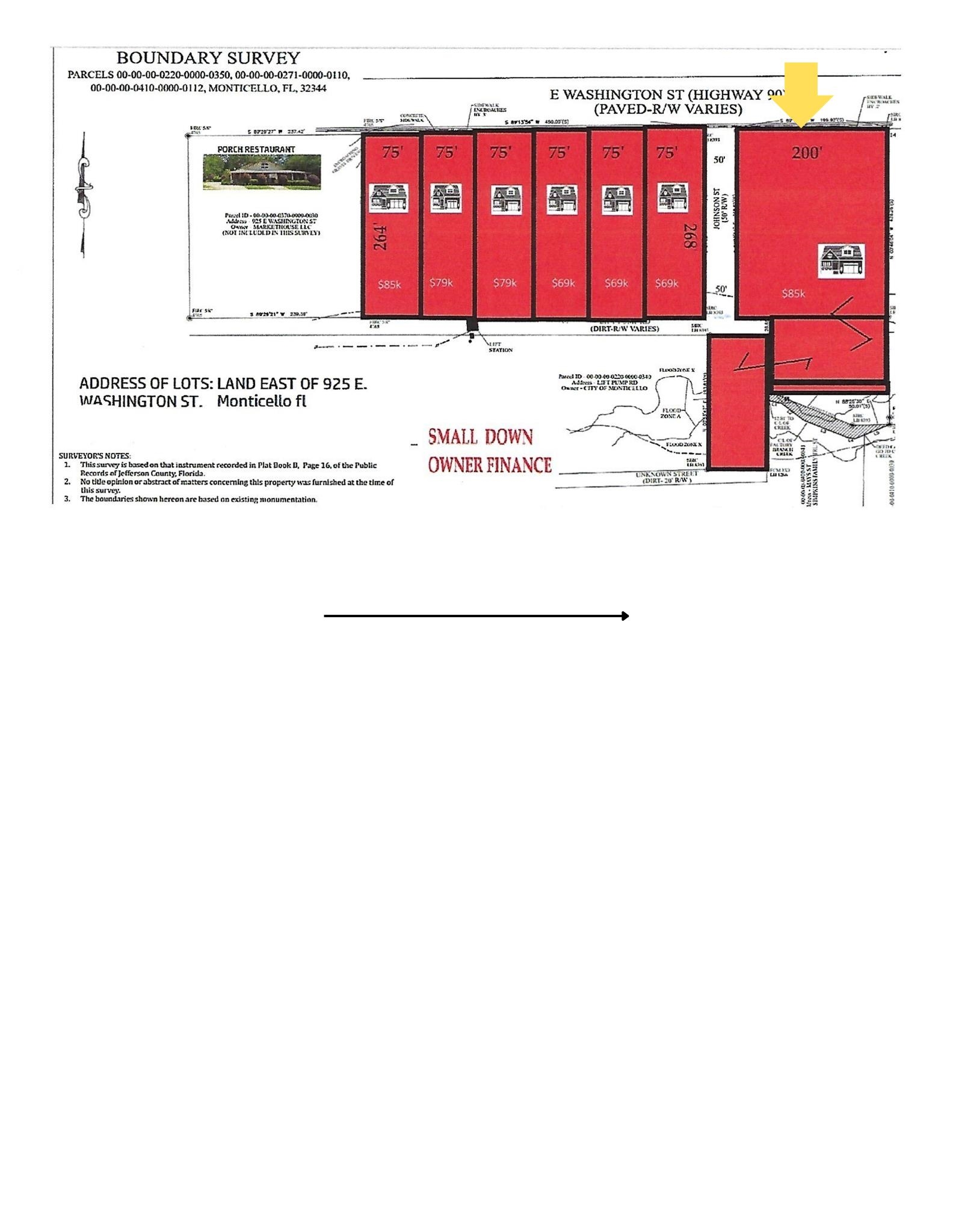 Photo 1 of 2 — Lot 25 E Washington Street, Monticello, FL 32344
