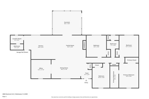 Tiny photo for 2808 N SHAMROCK, Tallahassee, FL 32309 (MLS # 397624)