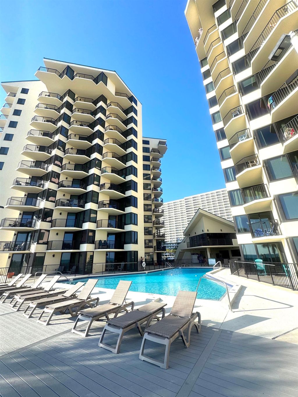 Photo of 9850 Thomas Drive #909E, Panama City, FL 32408 (MLS # 398765)