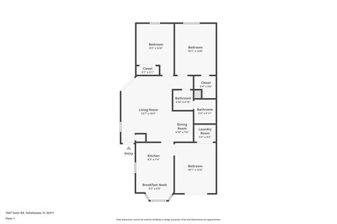 Tiny photo for 1047 Sutor Road, Tallahassee, FL 32311 (MLS # 396739)