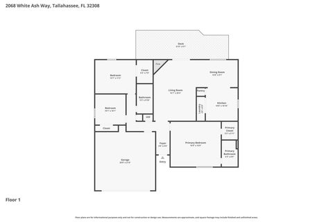 Tiny photo for 2068 WHITE ASH Way, Tallahassee, FL 32308 (MLS # 401120)