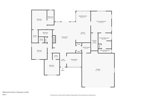 Tiny photo for 2809 Summer Sands Court, Tallahassee, FL 32303 (MLS # 390241)