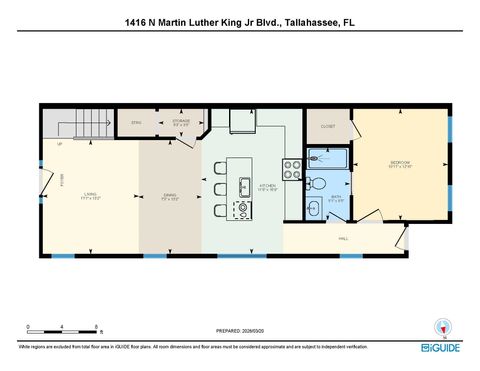 Tiny photo for 1416 N M L King Jr Boulevard #2, Tallahassee, FL 32303 (MLS # 397662)