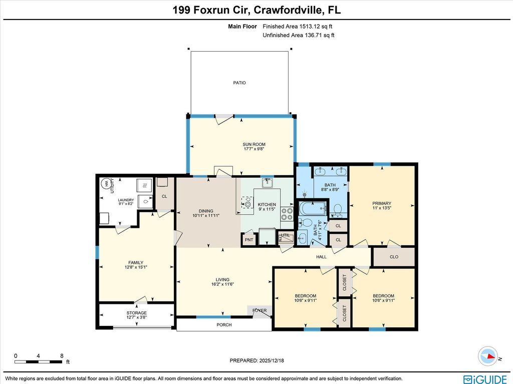 Photo of 199 Fox Run Circle, Crawfordville, FL 32327 (MLS # 394234)