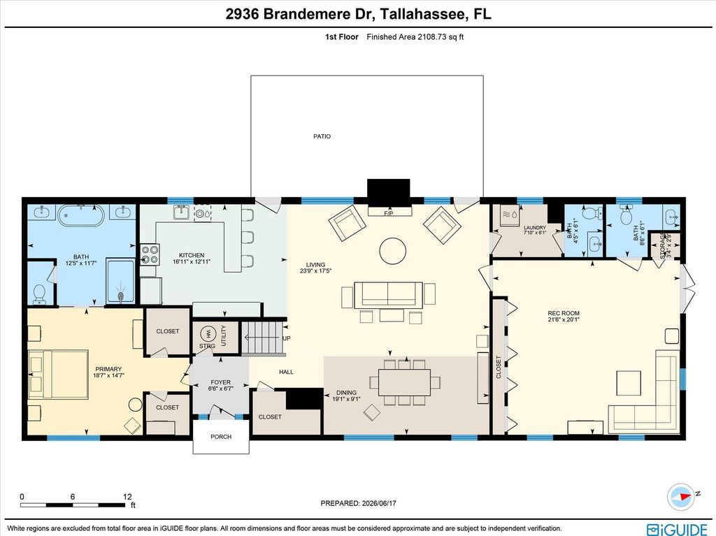 Photo of 2936 Brandemere Drive, Tallahassee, FL 32312 (MLS # 401327)