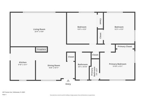 Tiny photo for 2017 Sumter Avenue, Tallahassee, FL 32301 (MLS # 392145)