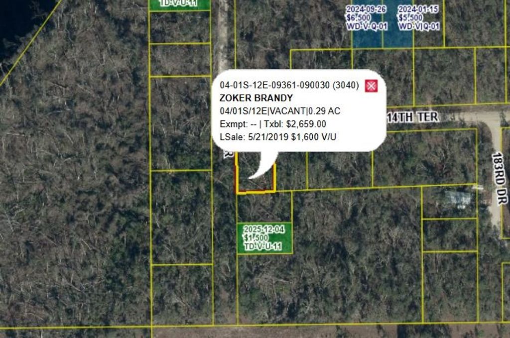 Photo of XX Po Box 1208, Live Oak, FL 32158 (MLS # 396007)