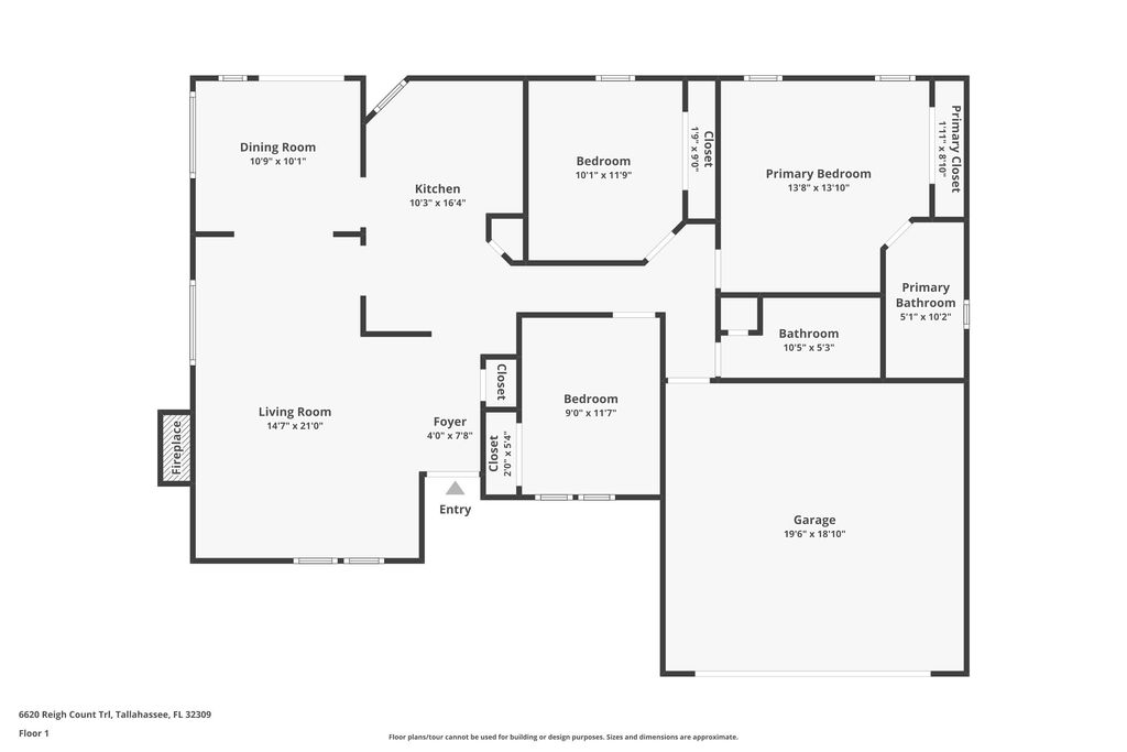 Photo of 6620 Reigh Count Trail, Tallahassee, FL 32309 (MLS # 397473)