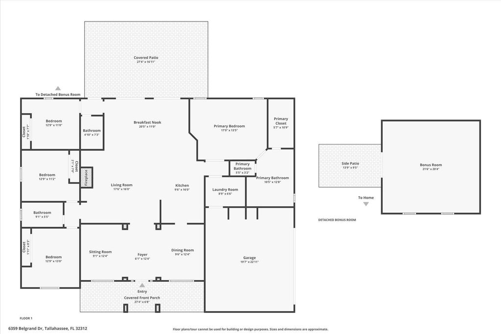 Photo of 6359 BELGRAND Drive, Tallahassee, FL 32312 (MLS # 394789)