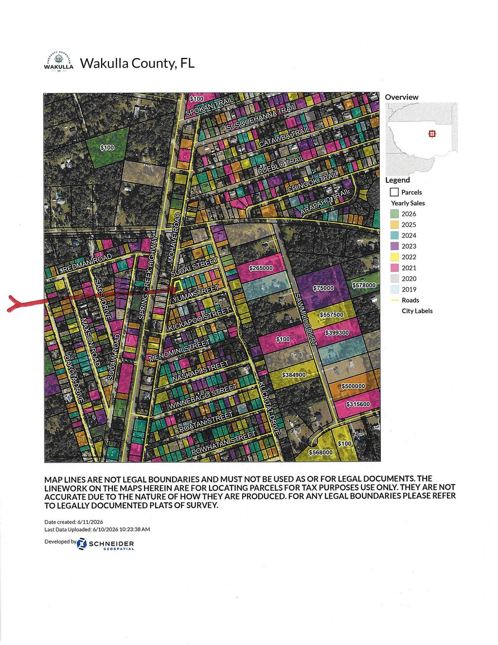 Photo of 0 MOHAVE Road, Crawfordville, FL 32327 (MLS # 401256)