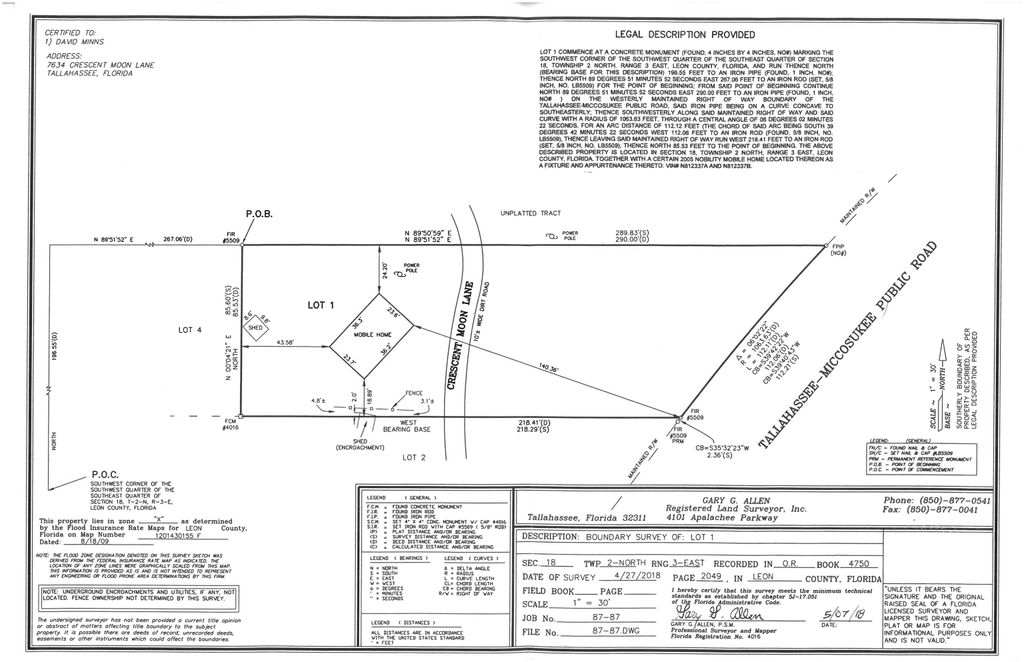 Photo of 7634 Crescent Moon Lane, Tallahassee, FL 32309 (MLS # 396491)
