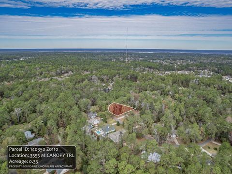 Tiny photo for 3355 Micanopy Trail, Tallahassee, FL 32312 (MLS # 394375)