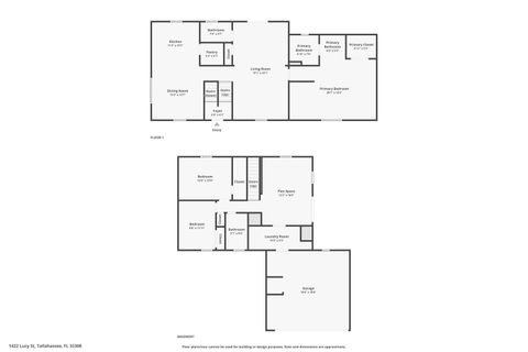 Tiny photo for 1422 Lucy Street, Tallahassee, FL 32308 (MLS # 389110)