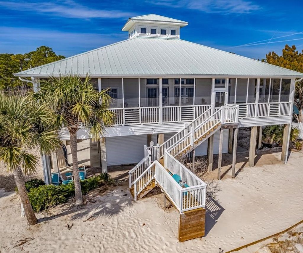 Photo of 1039 Gulf Shore Boulevard, Alligator Point, FL 32346 (MLS # 399637)