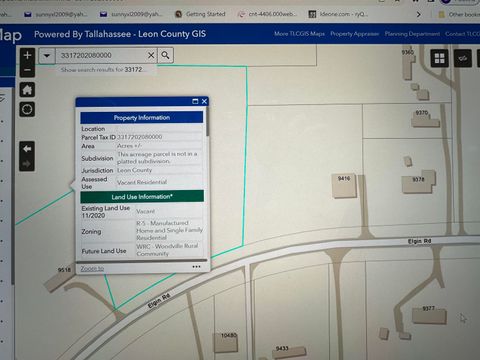 Tiny photo for 0 ELGIN Road, Tallahassee, FL 32305 (MLS # 352211)