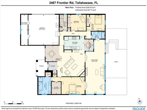 Tiny photo for 3467 Frontier Road, Tallahassee, FL 32309 (MLS # 394800)
