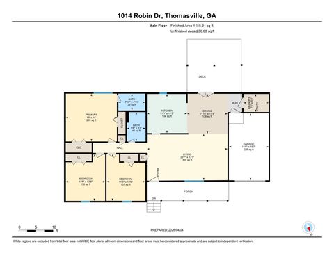 Tiny photo for 1014 Robin Drive, Thomasville, GA 31757 (MLS # 399028)