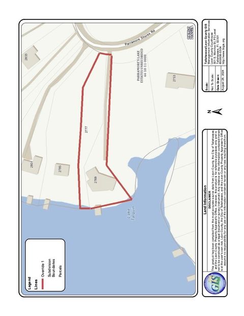 Tiny photo for 2769 Parramore Shores Road, Tallahassee, FL 32310 (MLS # 386990)