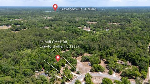 Tiny photo for 96 MILL CREEK Road, Crawfordville, FL 32327 (MLS # 399111)