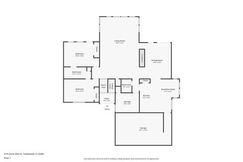 Tiny photo for 3175 Ferns Glen Drive, Tallahassee, FL 32309 (MLS # 398665)