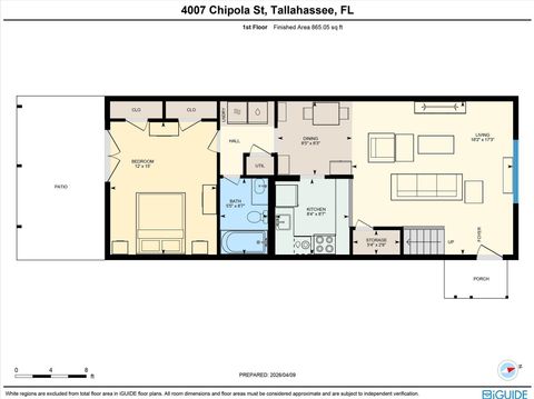 Tiny photo for 4007 Chipola Street, Tallahassee, FL 32303 (MLS # 399825)