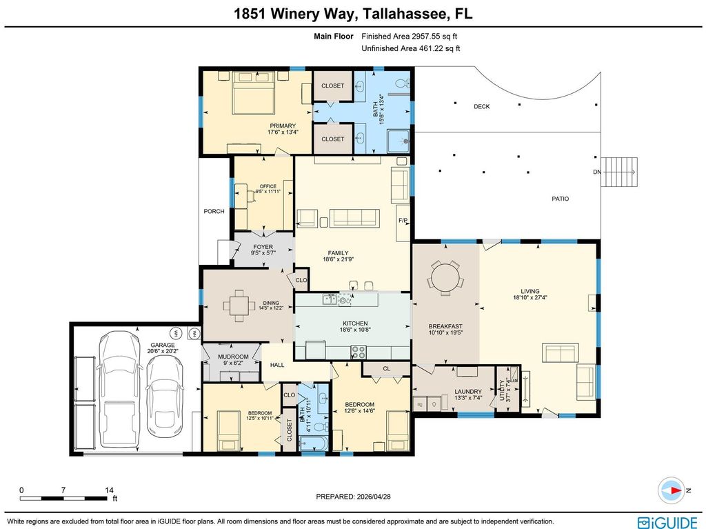 Photo of 1851 Winery Way, Tallahassee, FL 32317 (MLS # 399310)