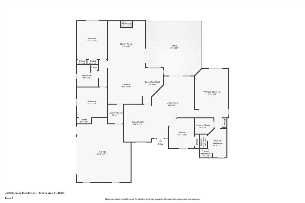 Photo of 4538 Running Meadows Lane, Tallahassee, FL 32303 (MLS # 395870)