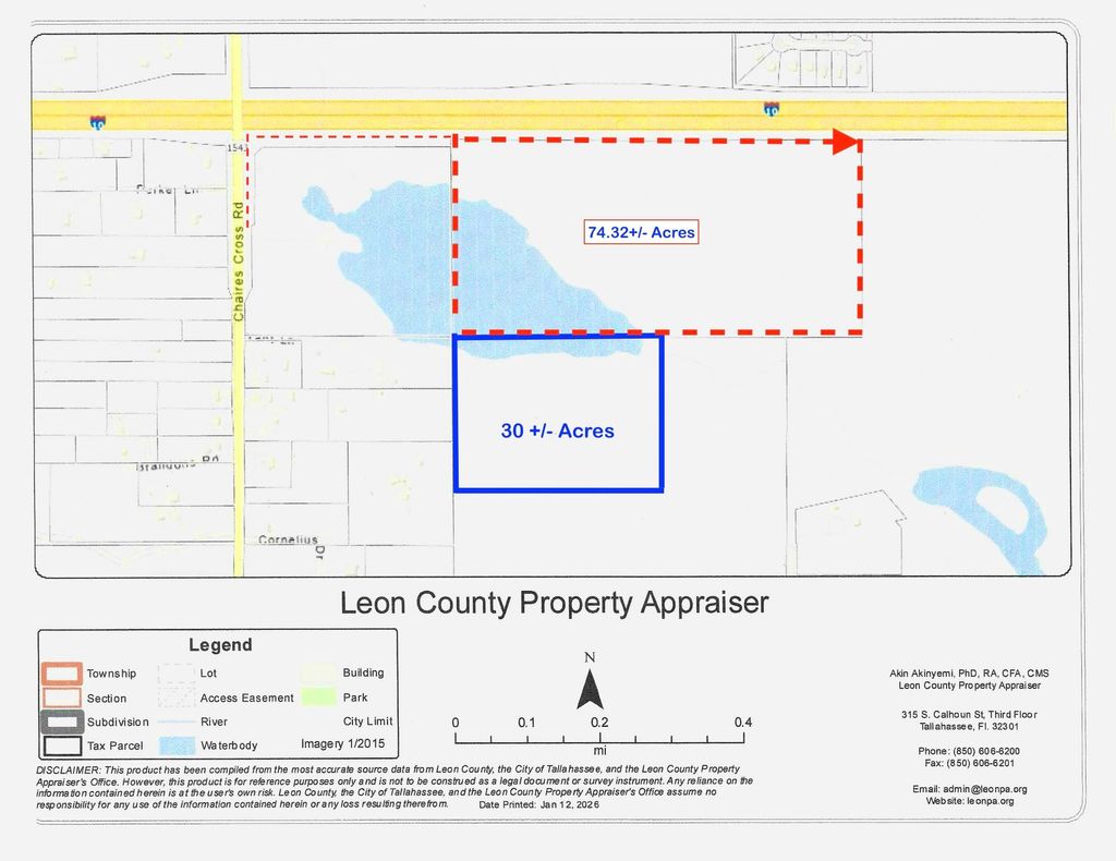 Photo of 00 Chaires Cross Road, Tallahassee, FL 32317 (MLS # 394857)