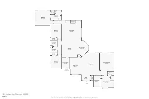 Tiny photo for 1821 WOODGATE Way, Tallahassee, FL 32308 (MLS # 397513)