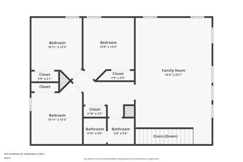 Tiny photo for 3414 CONEFLOWER Drive, Tallahassee, FL 32311 (MLS # 399243)
