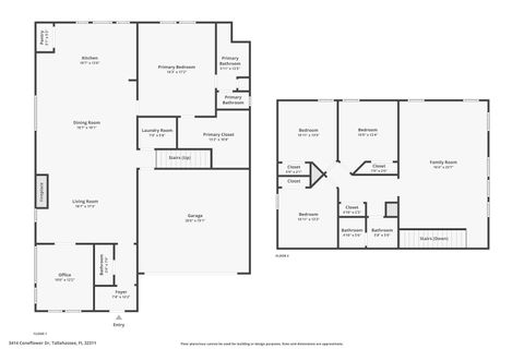 Tiny photo for 3414 CONEFLOWER Drive, Tallahassee, FL 32311 (MLS # 399243)